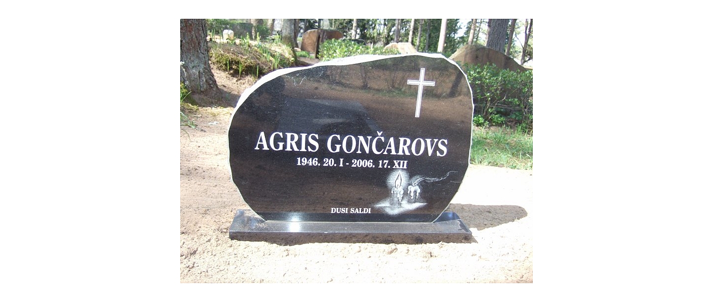 Stone processing, tombstones, grave stones