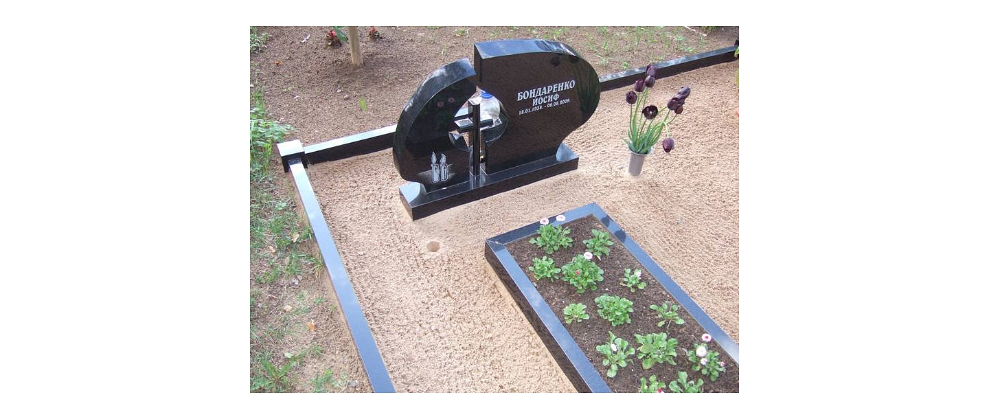 Stone processing, tombstones, grave stones