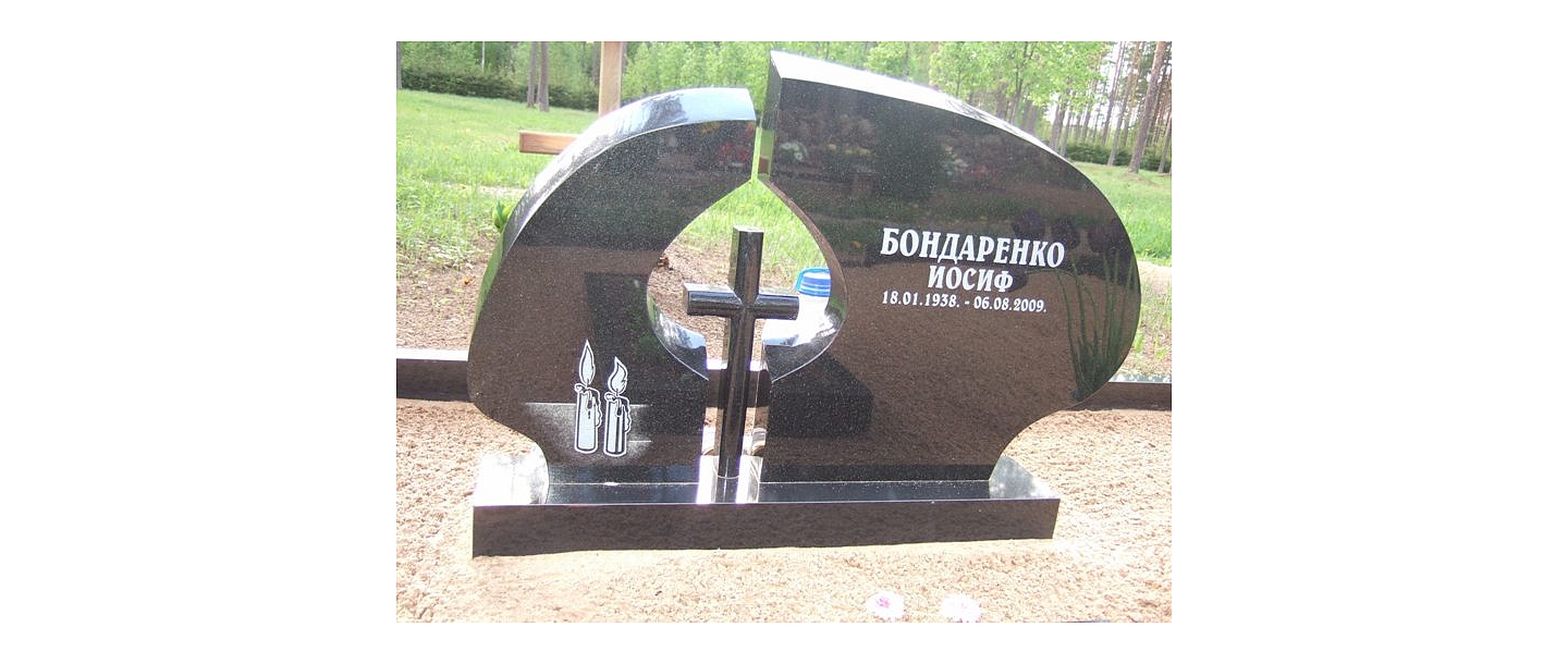 Обработка камня, надгробные памятники, надгробный камень
