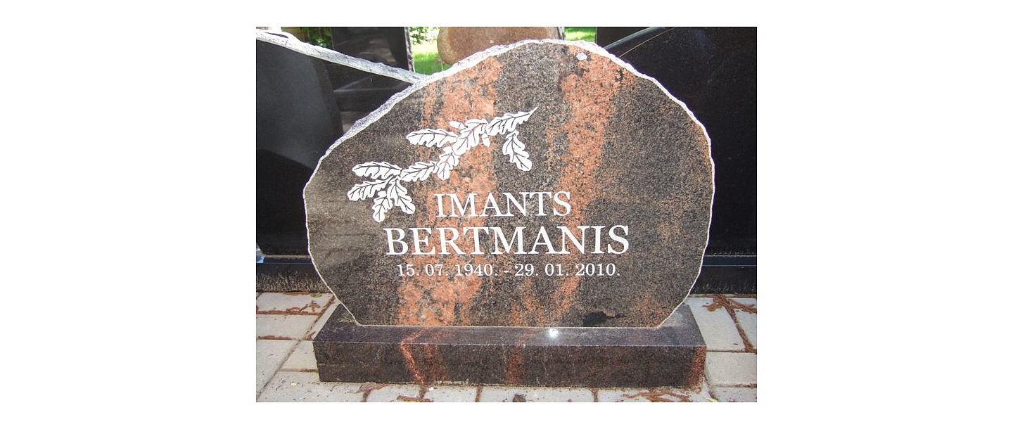 Stone processing, tombstones, grave stones