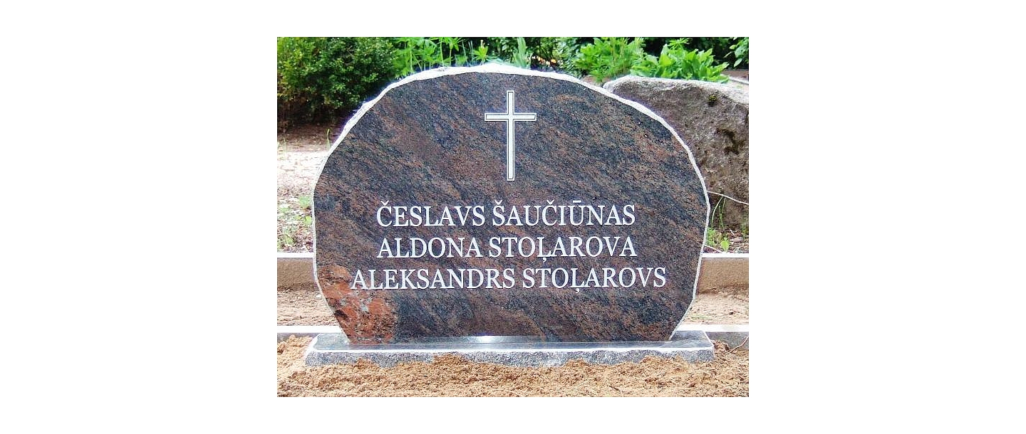 Stone processing, tombstones, grave stones