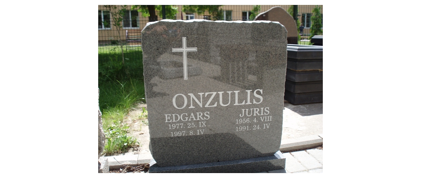 Stone processing, tombstones, grave stones