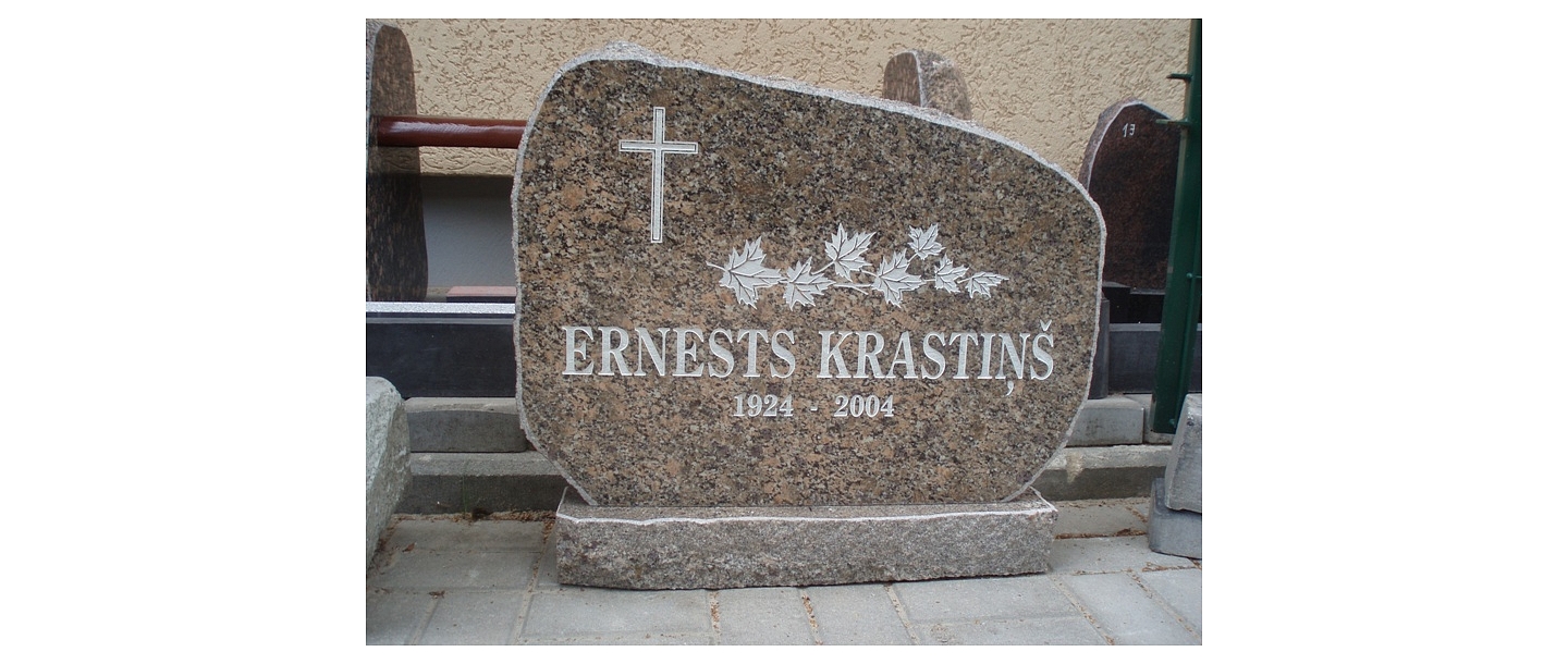 Stone processing, tombstones, grave stones