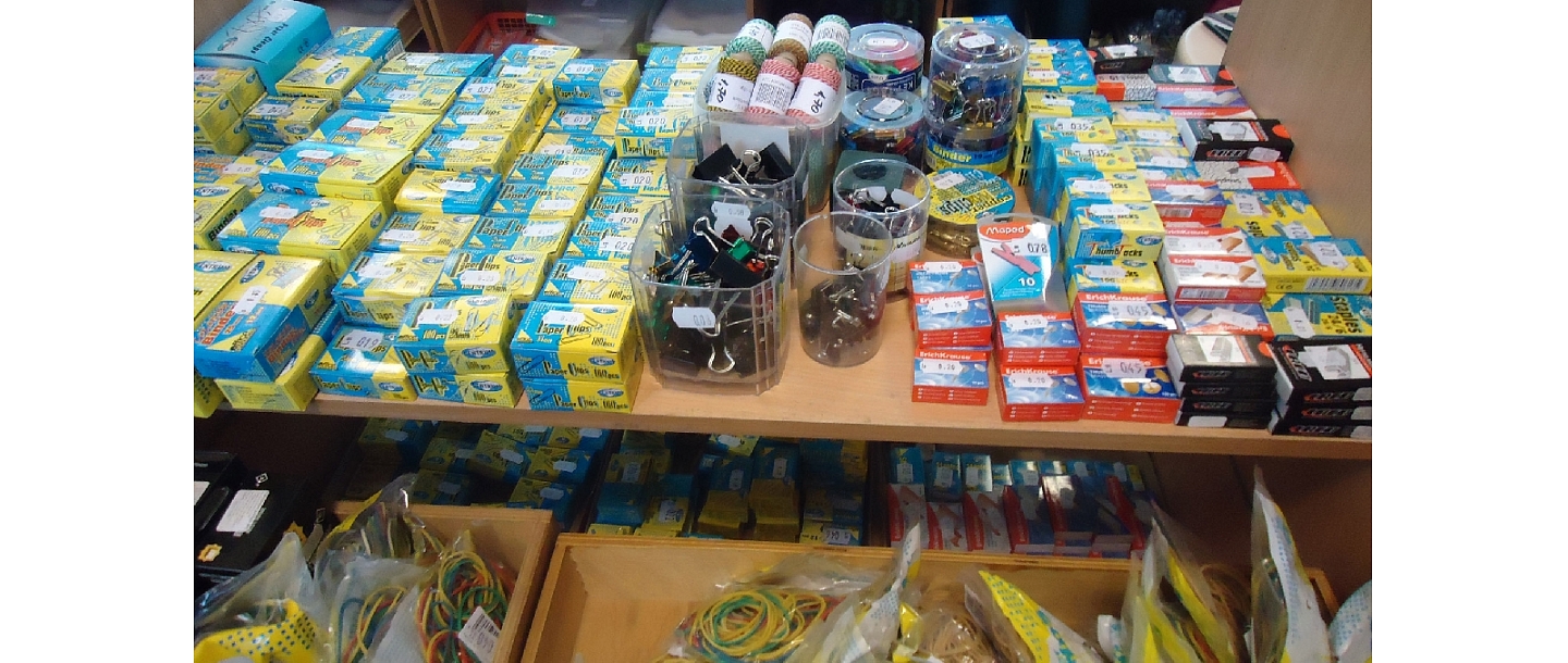 Paper clips in Ventspils