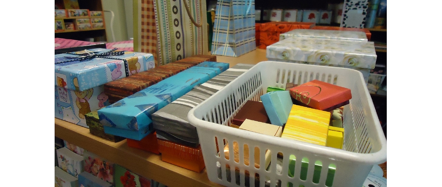 Gift boxes in Ventspils
