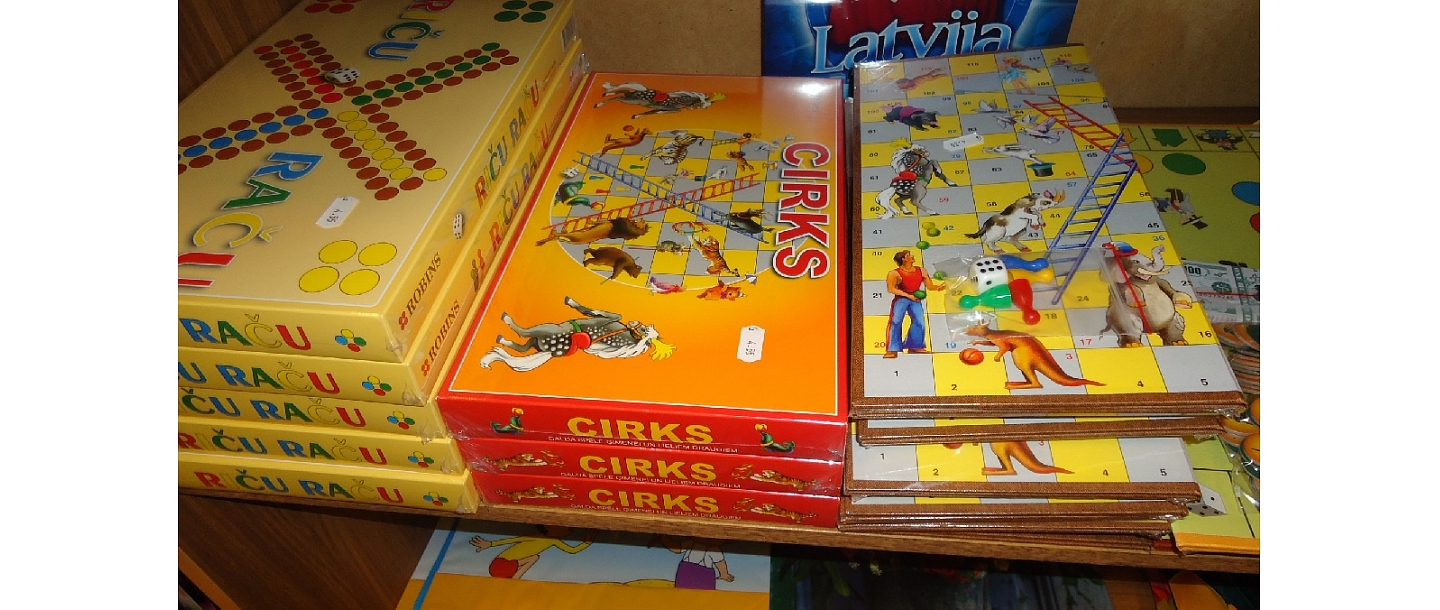 Board games in Ventspils