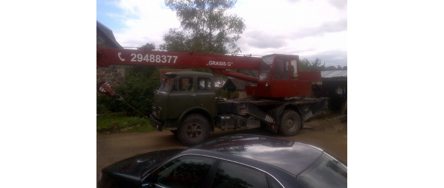 Motor crane, motor crane services