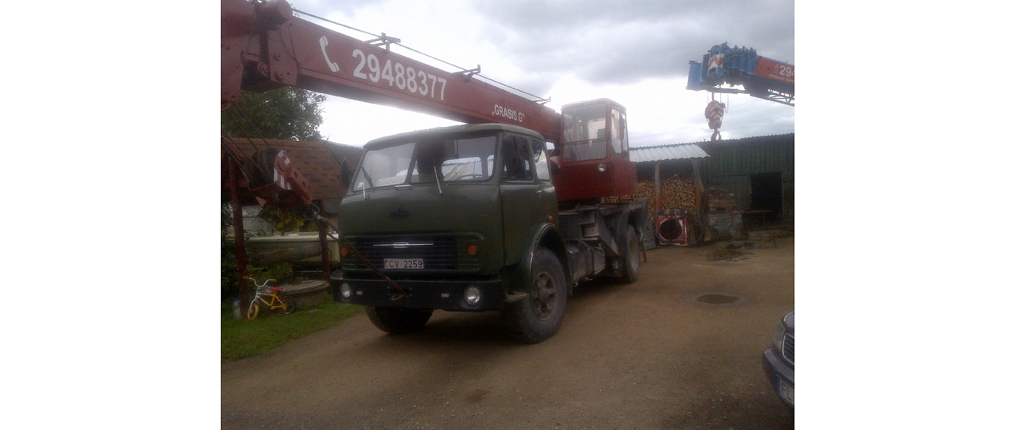 Motor crane, motor crane services