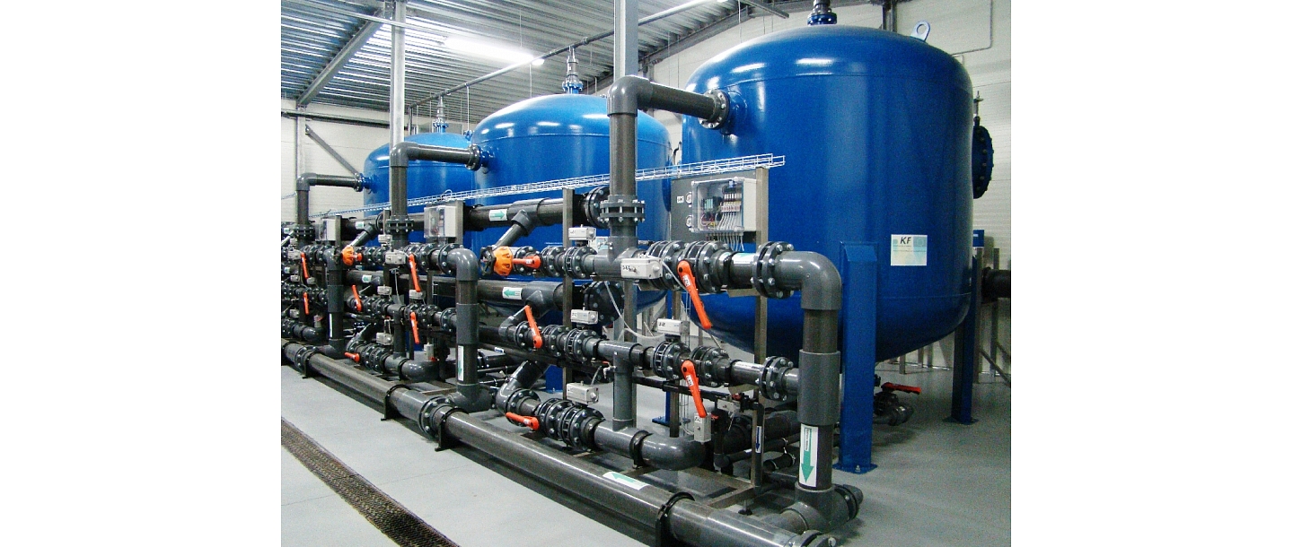 Water ultrafiltration equipment