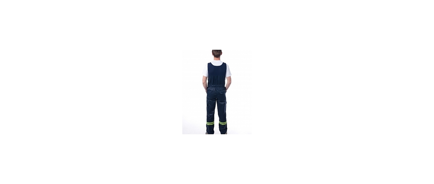 Half jumpsuit with elastic back