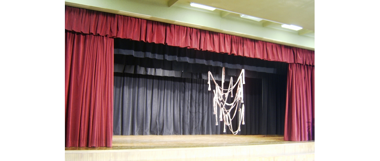 Stage curtain sewing
