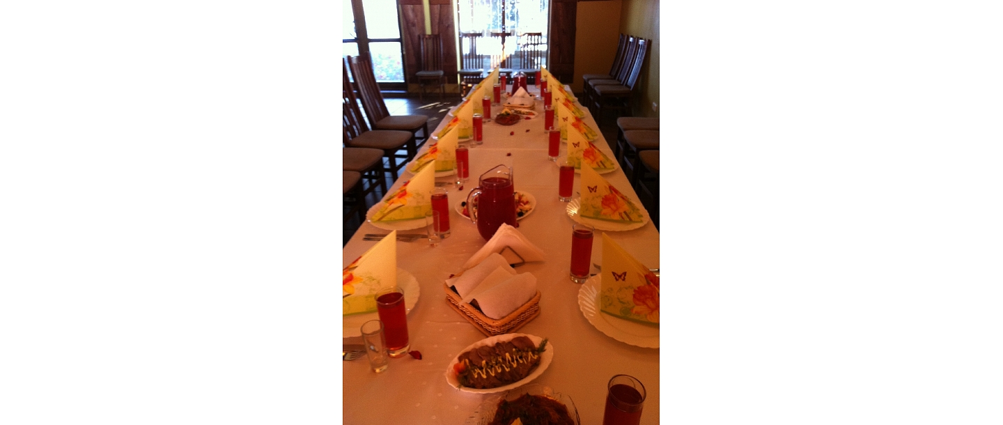 Funeral feast, burial
