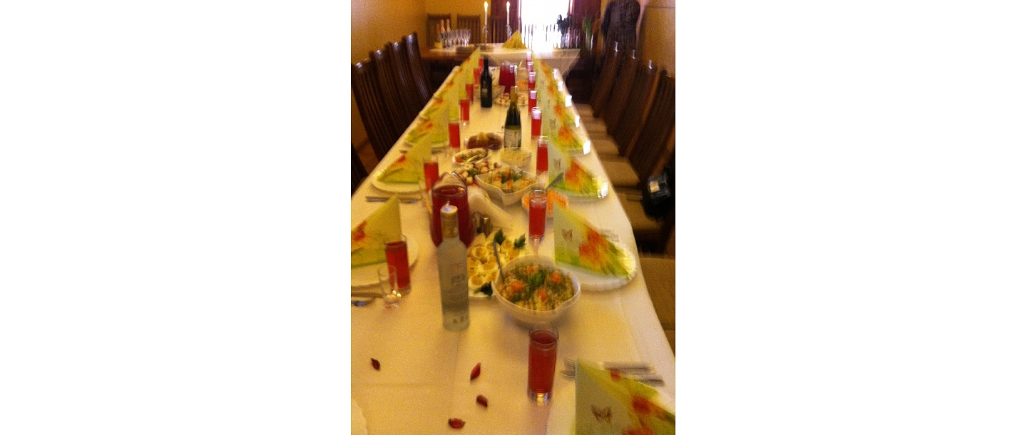 Table laying, banquets Saldus