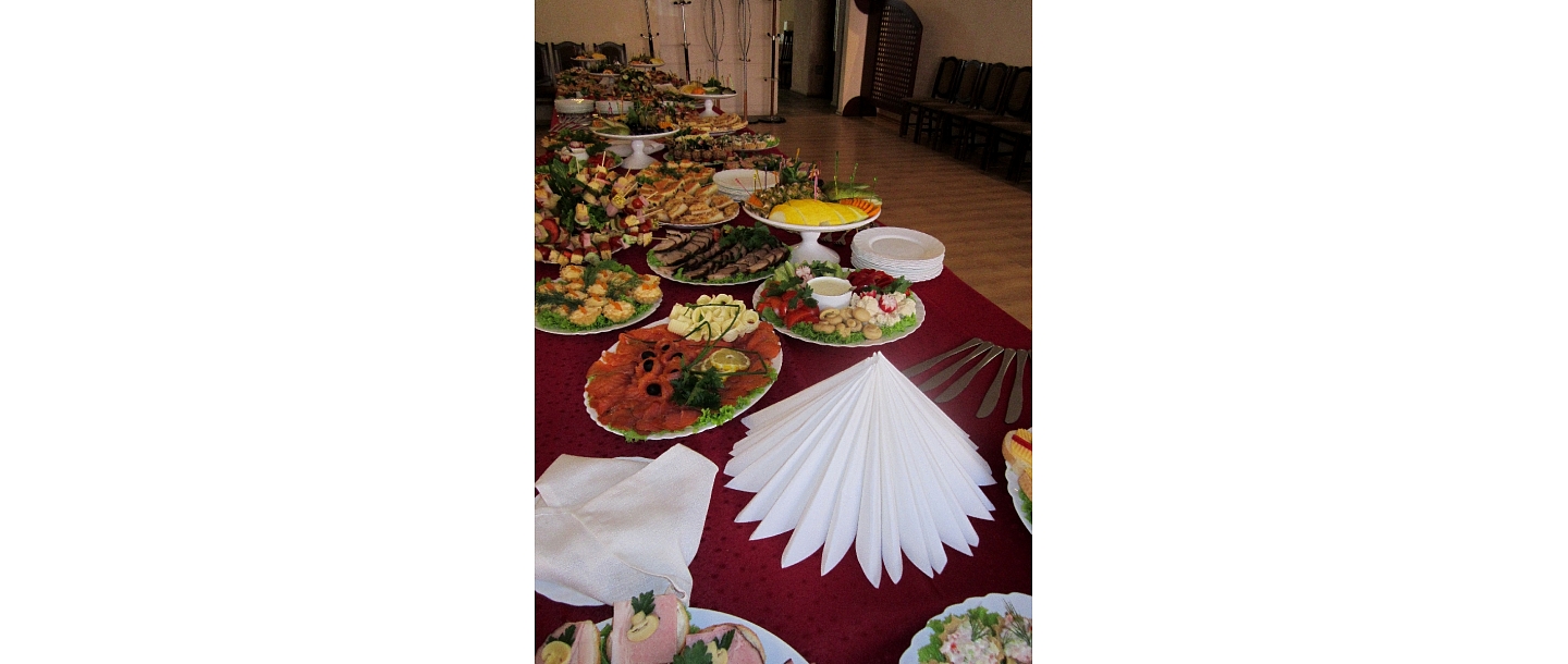 Banquet hall for up to 100 people in Zemgale