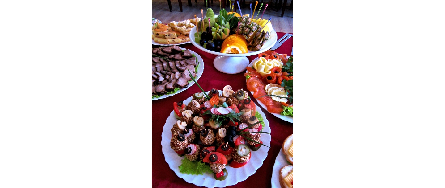 Banquet service in Dobele