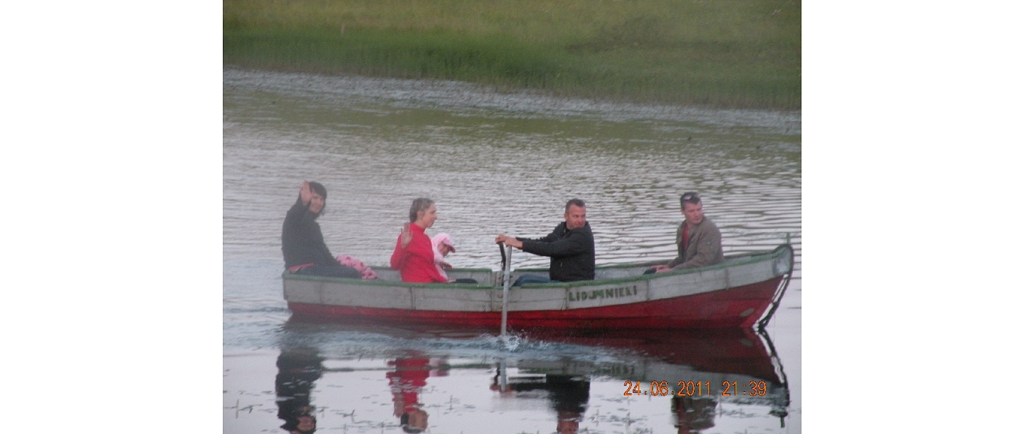 Boat trips, fishing near Grobiņa