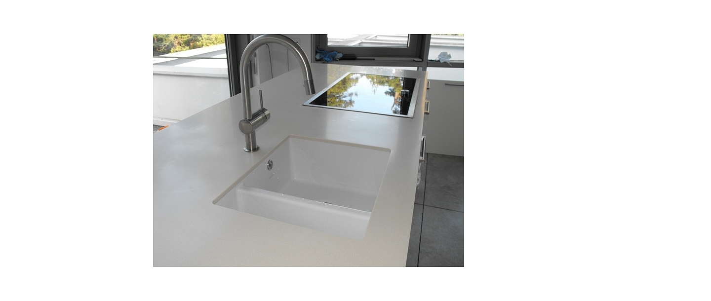 artificial stone, sinks