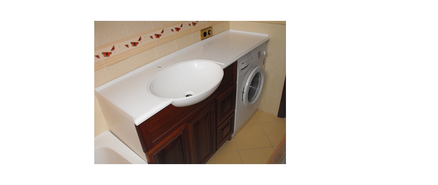 artificial stone for the bathroom