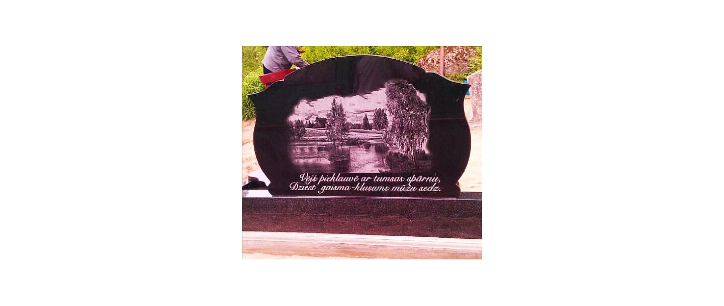 Tombstones in Balvi, Balvi, Balvu district