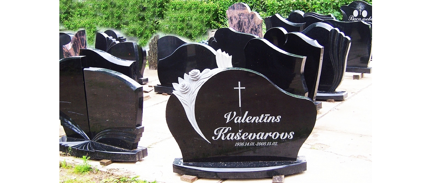 Grave stones, Balvi, Balvu district