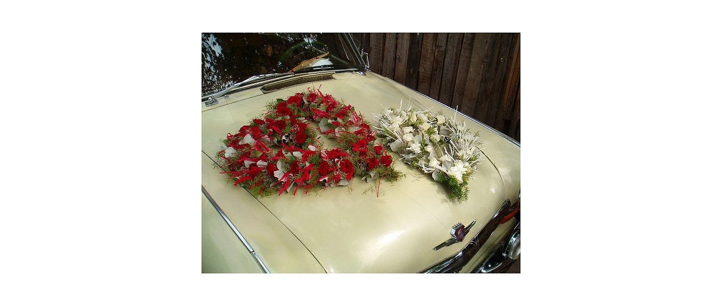 wedding car decoration