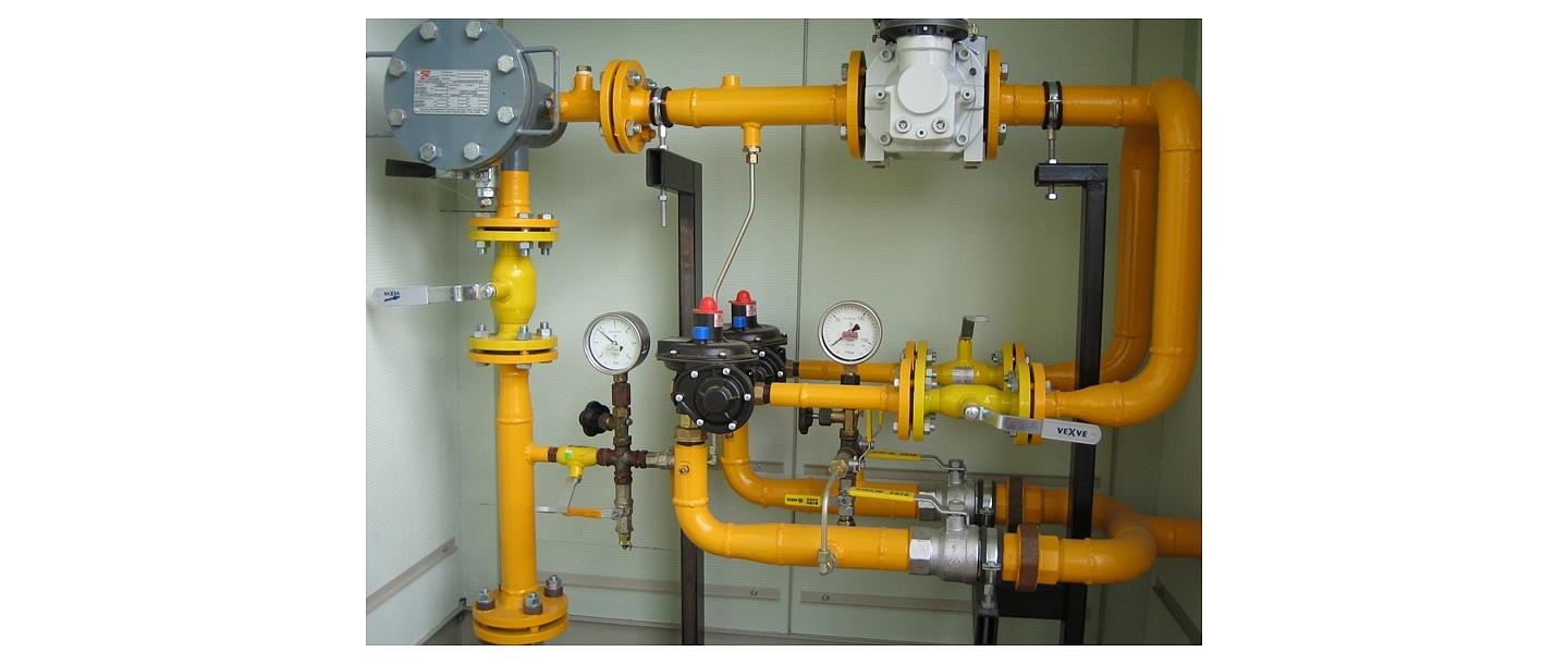 Gas line assembly