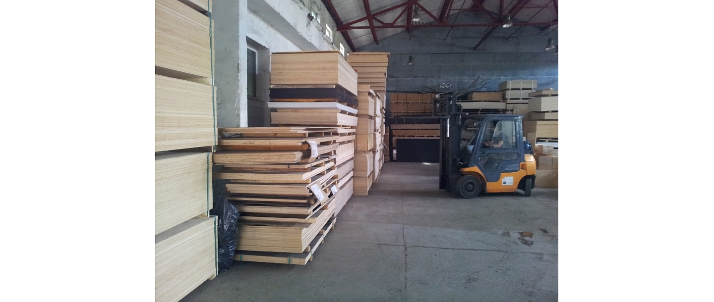 Plywood in Riga