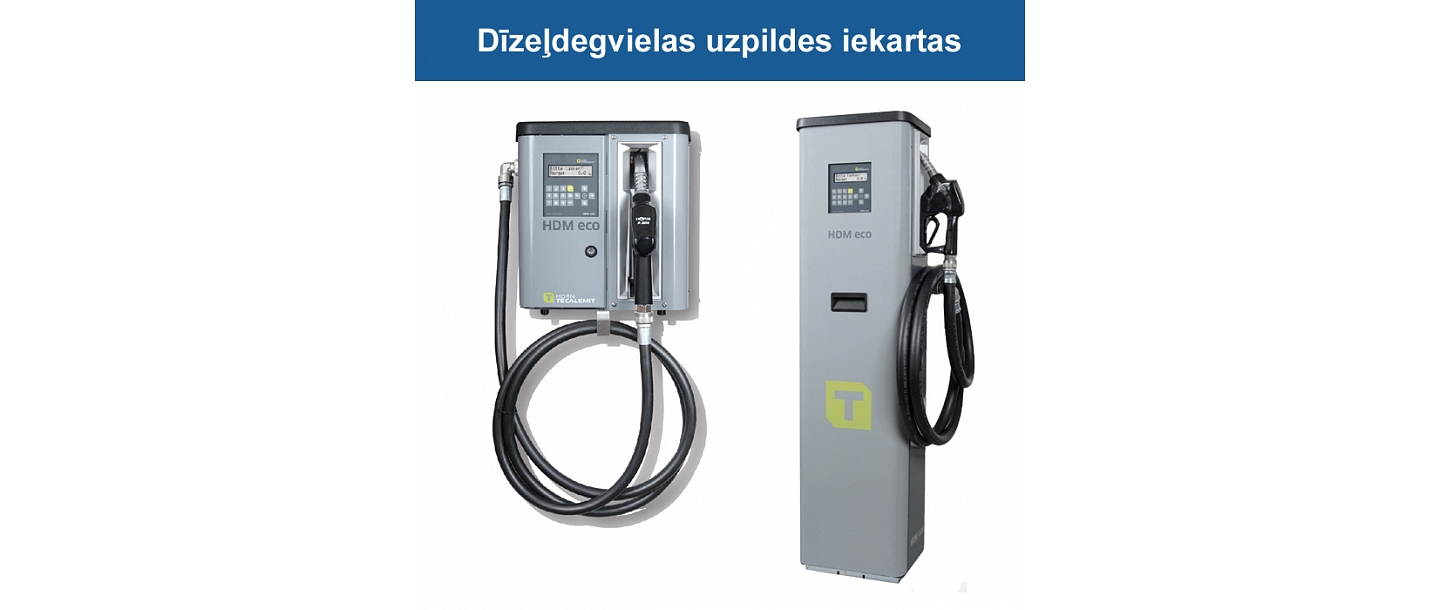 Dīzeļdegvielas uzpildes iekārtas