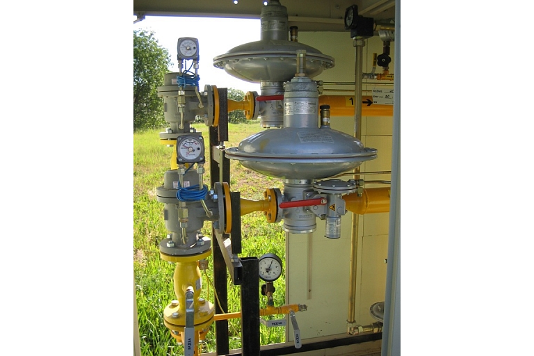 Gas line designing