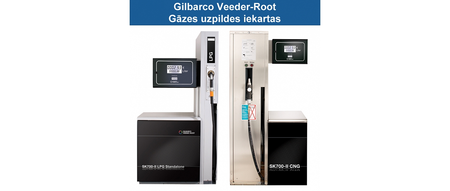 Gilbarco gāzes uzpildes iekārtas