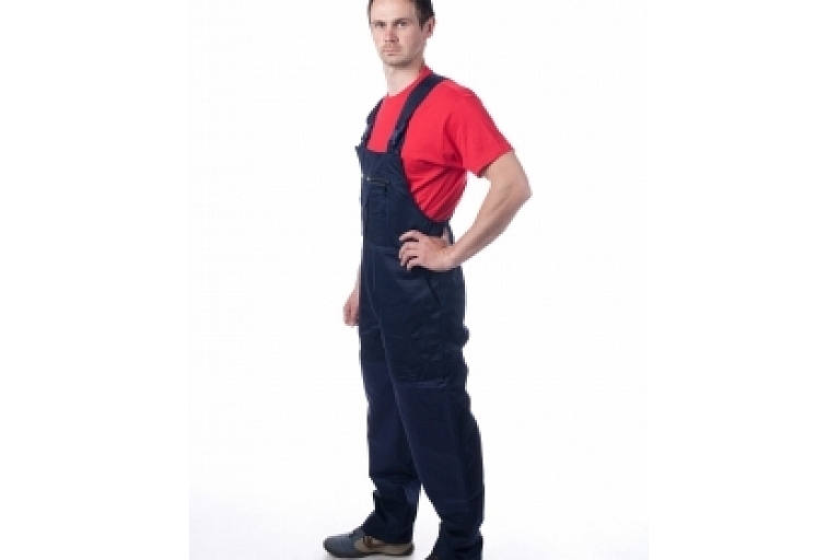 Half coverall water repellent fabric