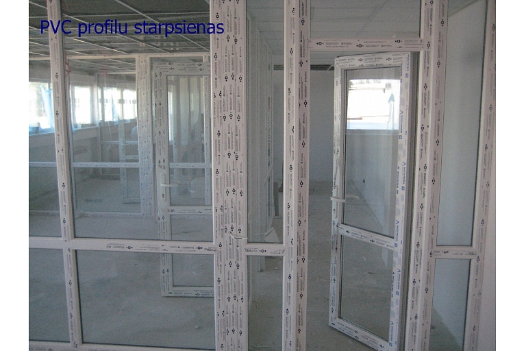 PVC profile partitions in Riga