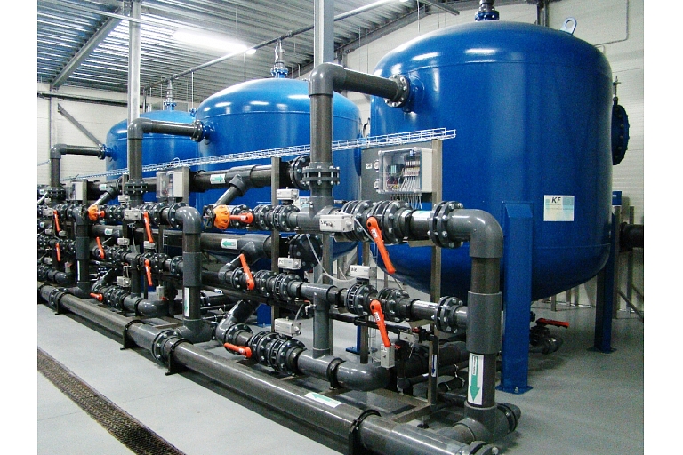 Water ultrafiltration equipment