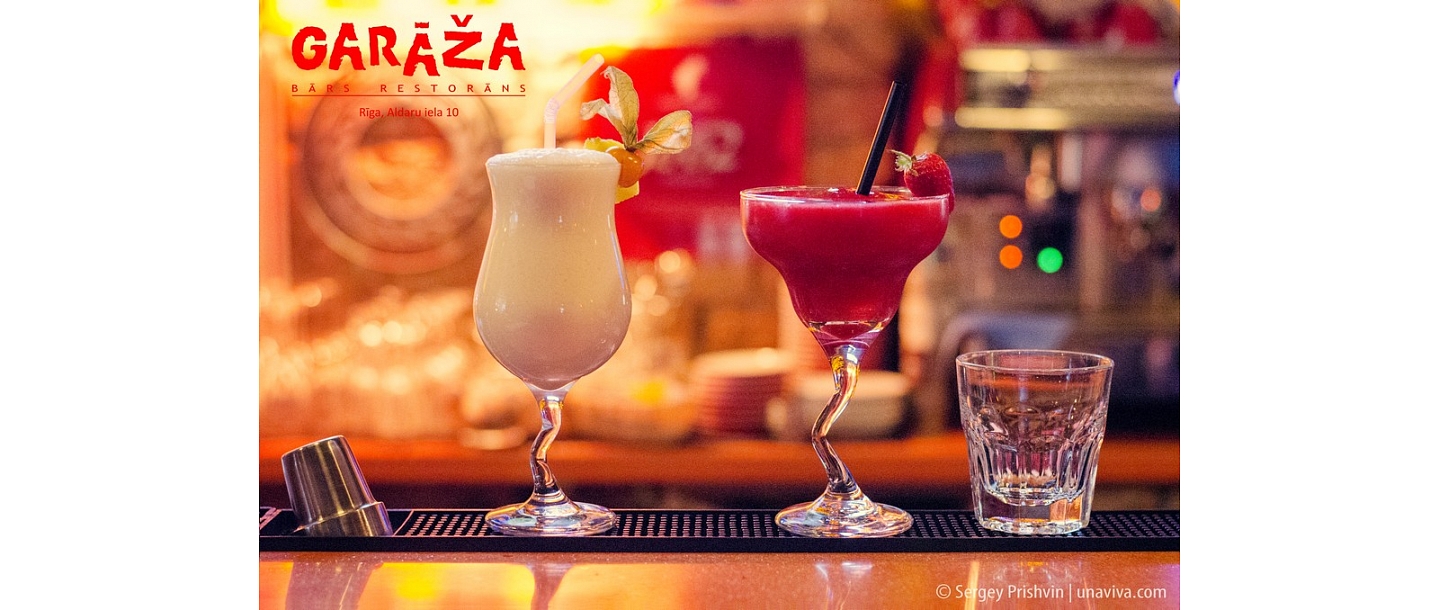 Intoxicating cocktails for evening relaxation in Old Riga