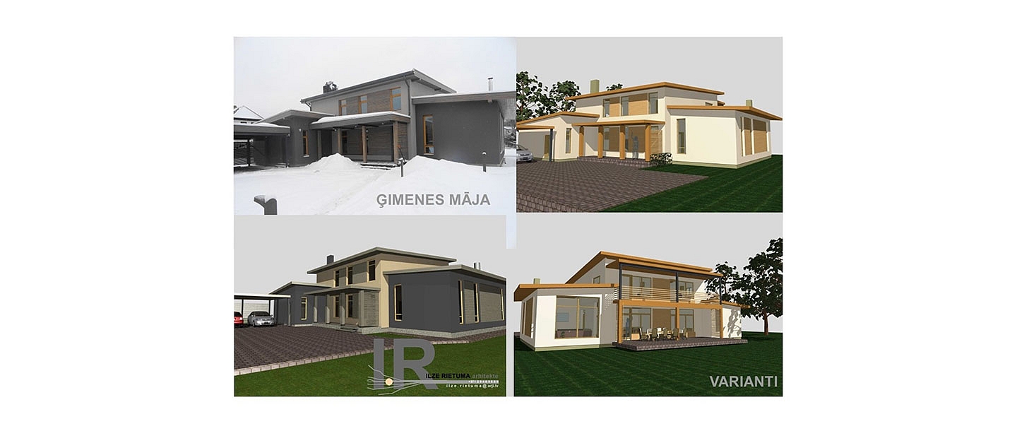 Design of family houses
