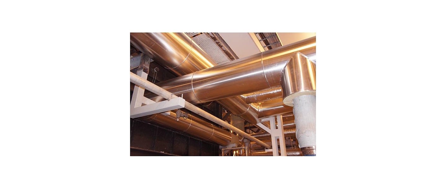 Boiler house in Gulbene, heat insulation works, equipment insulation