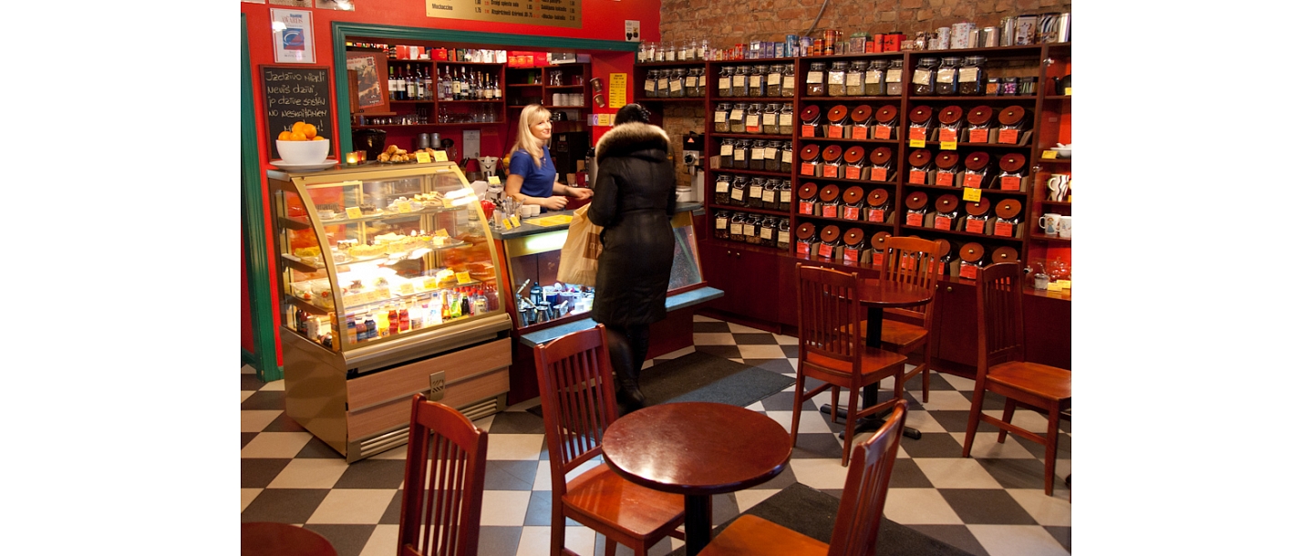 Coffee and tea shop