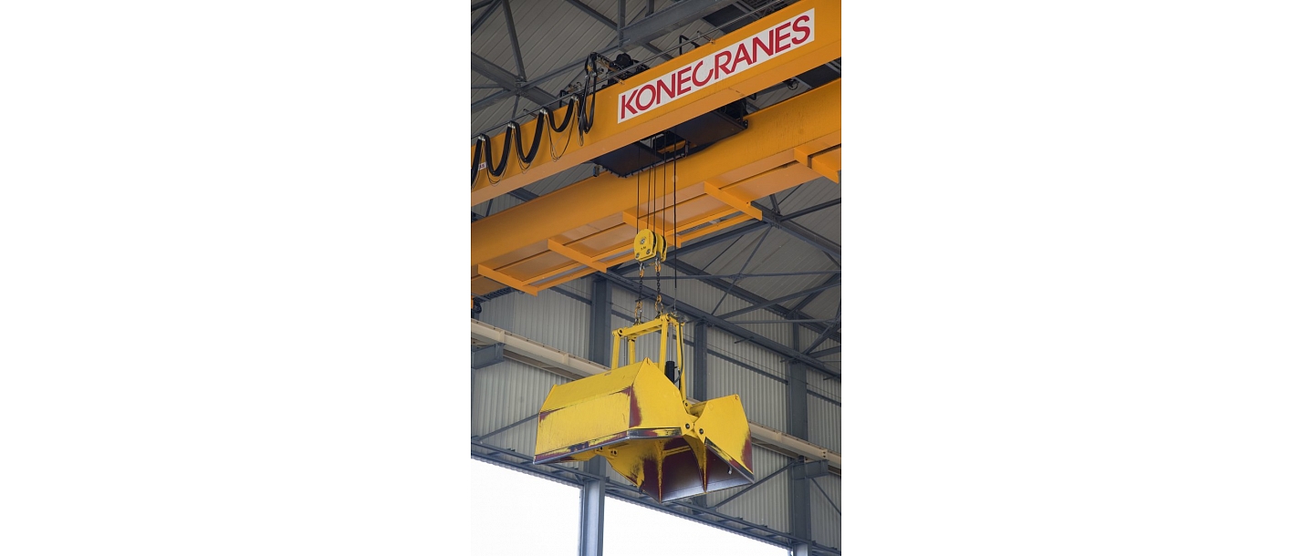 Grapple crane