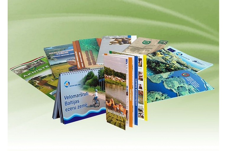 Tourist maps, brochures, Erante