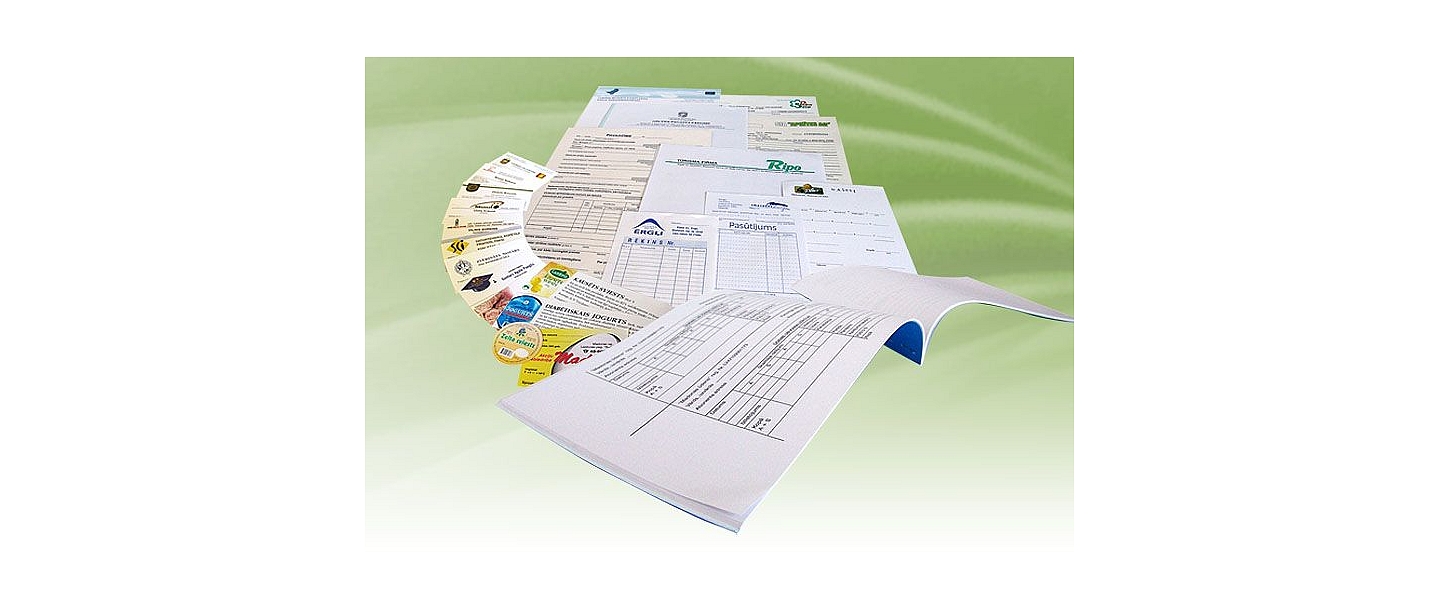 Бланки, типография Erante