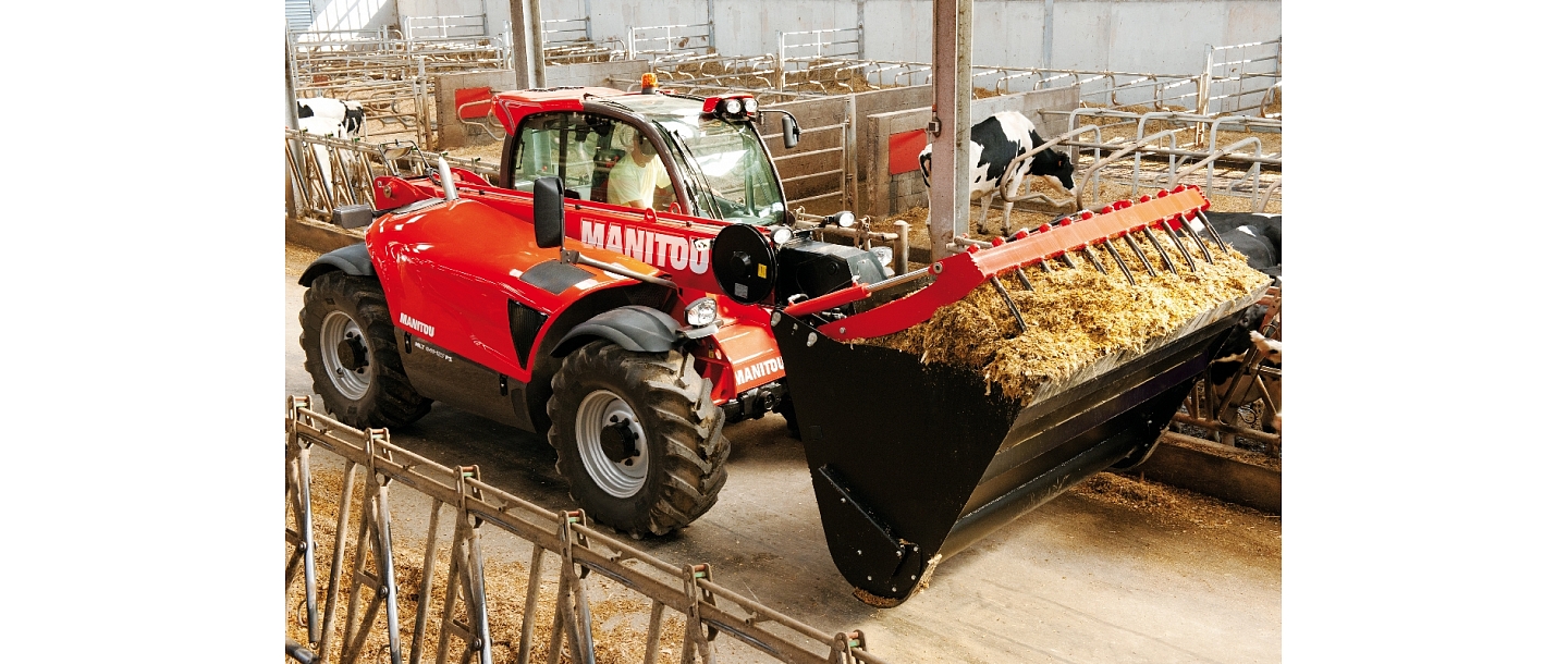 Manitou teleskopiskie iekrāvēji