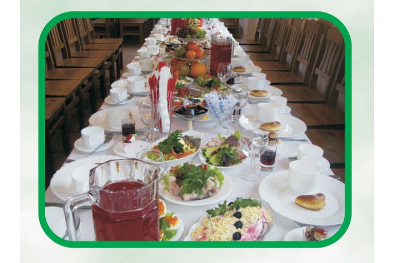Banquet halls for mourning meals in Limbaži