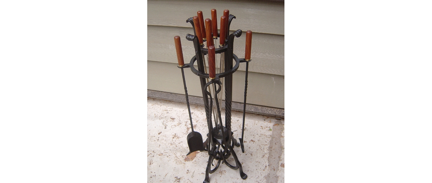 Metal fireplace items
