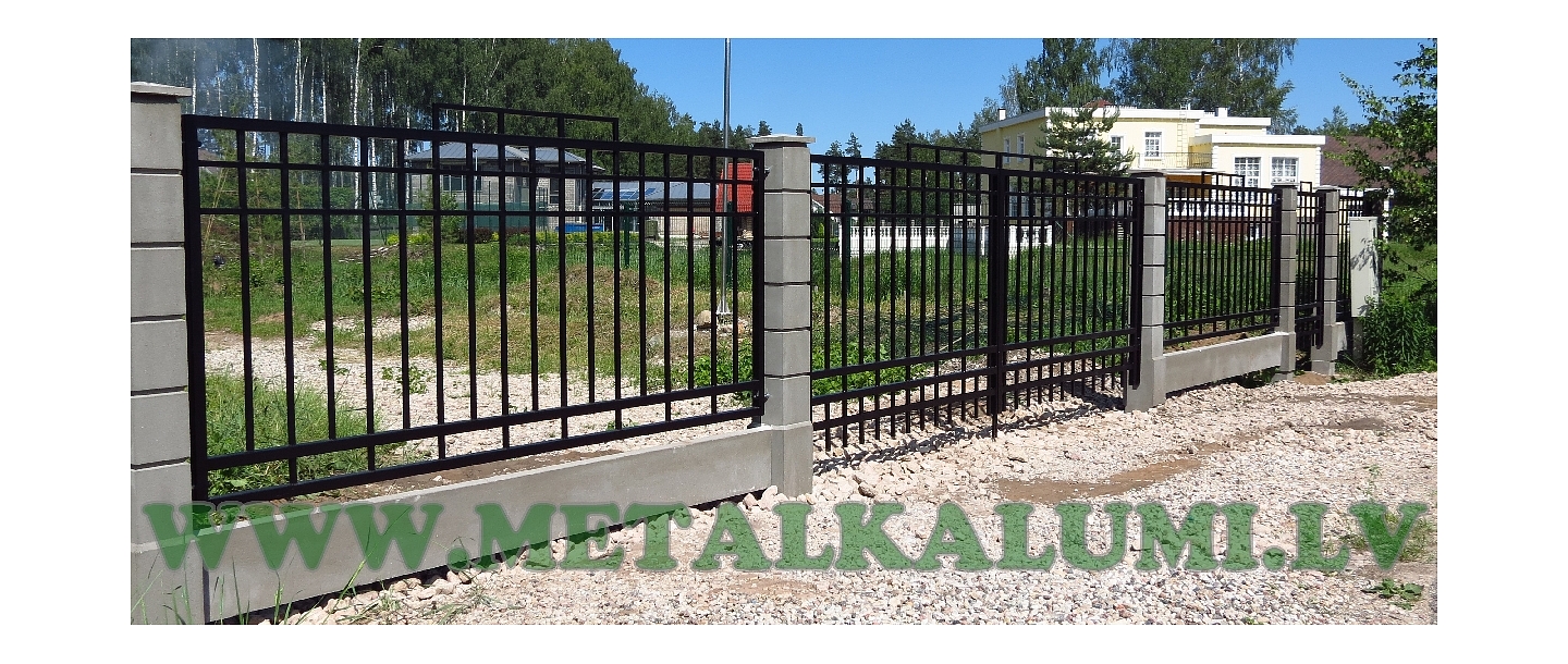 Weld metal fence