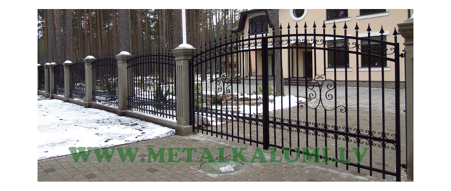 Металлические ворота