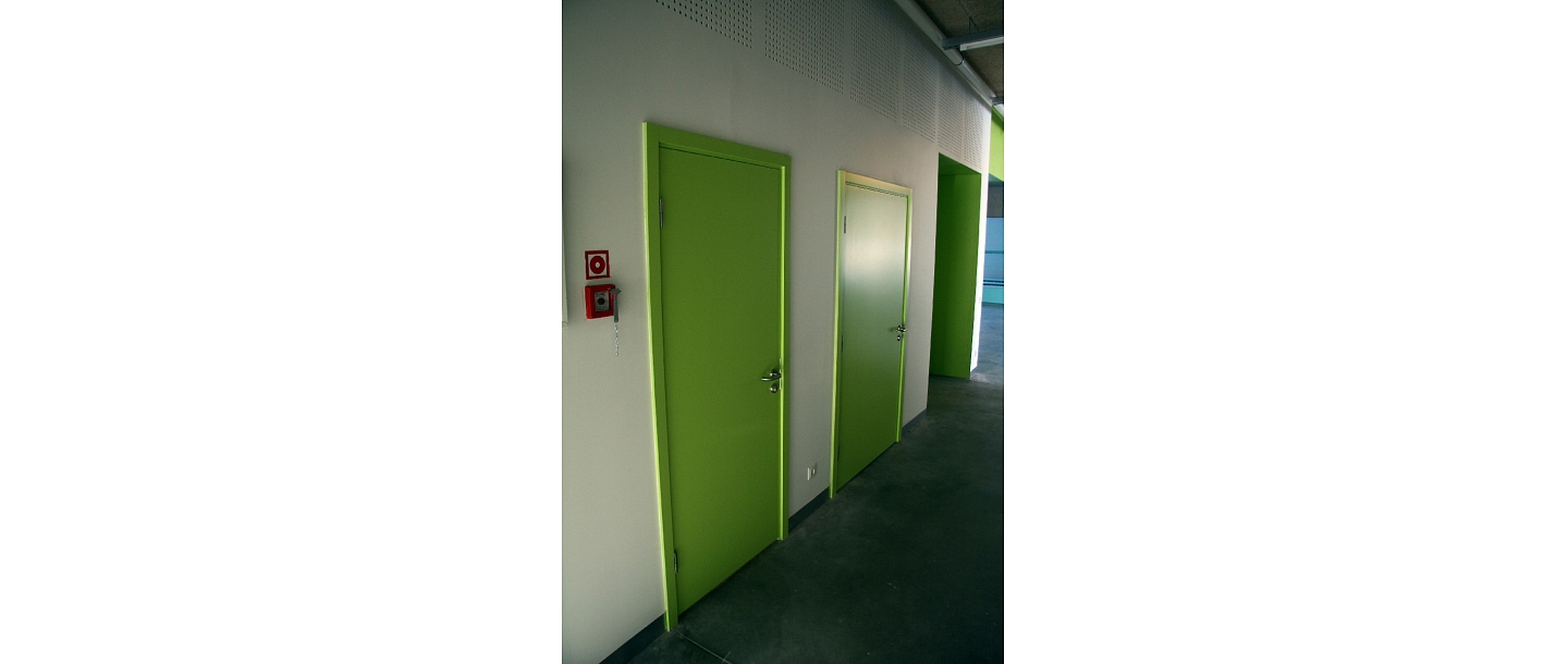 Wooden interior doors