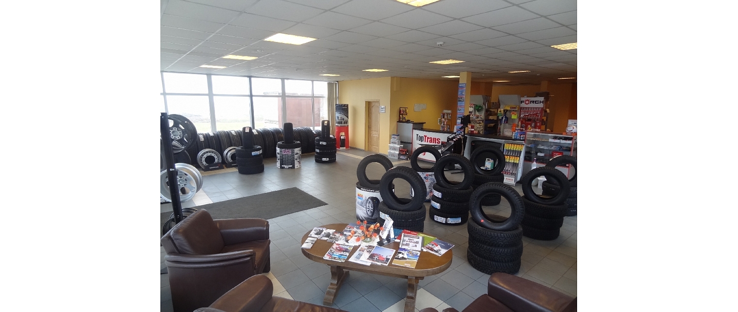 Truck tyres, motorcycle tyres, discs in Tukums