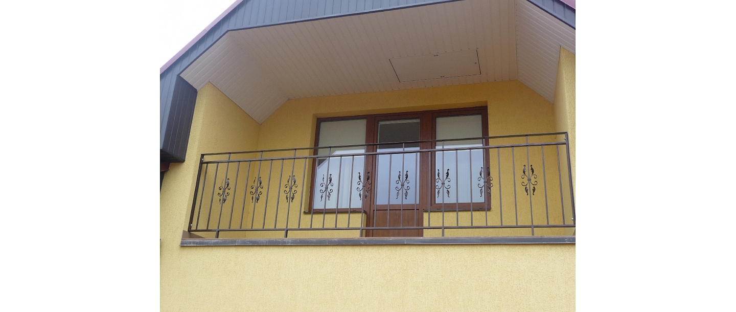 Балконные ограждения на заказ в Даугавпилсе
