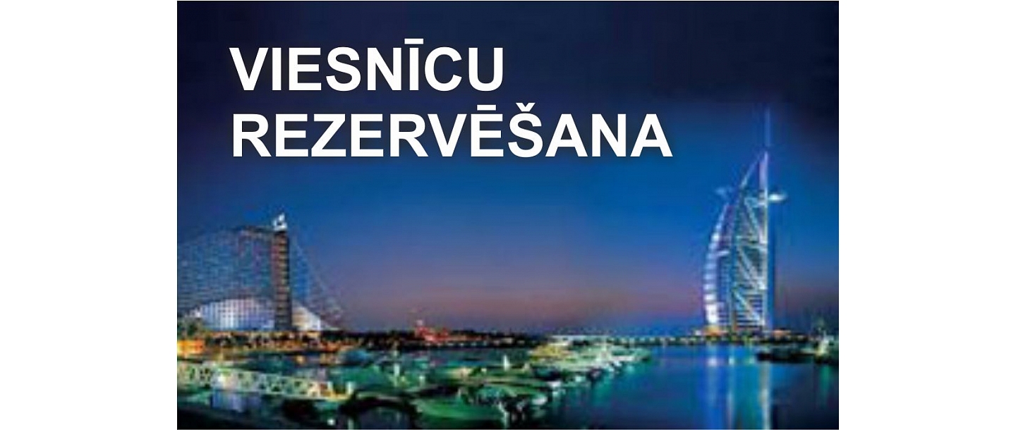 Viesnīcu rezervēšana