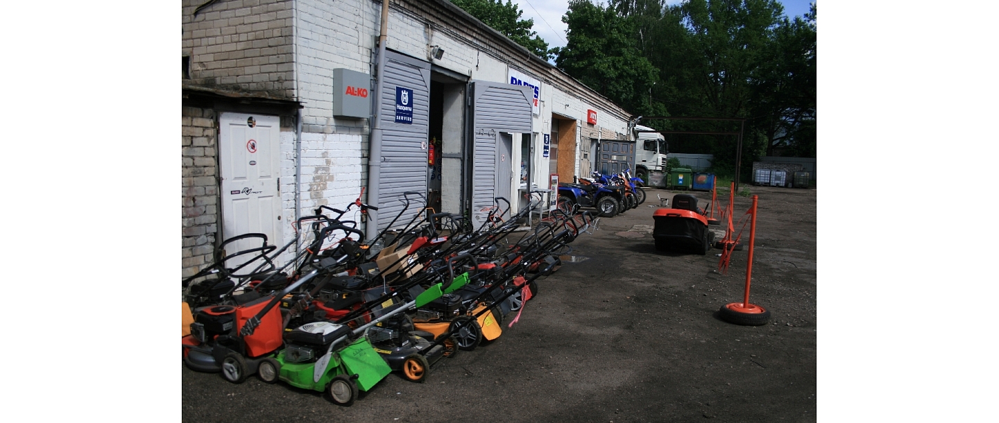 Lawn mower repair in Riga